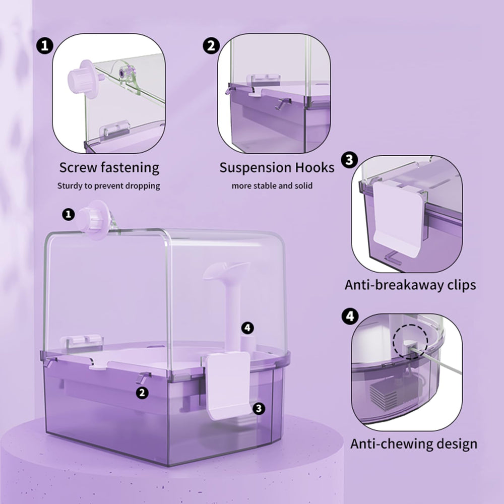 YOOSO WING transparent design shows water level at a glance and easy monitoring.
