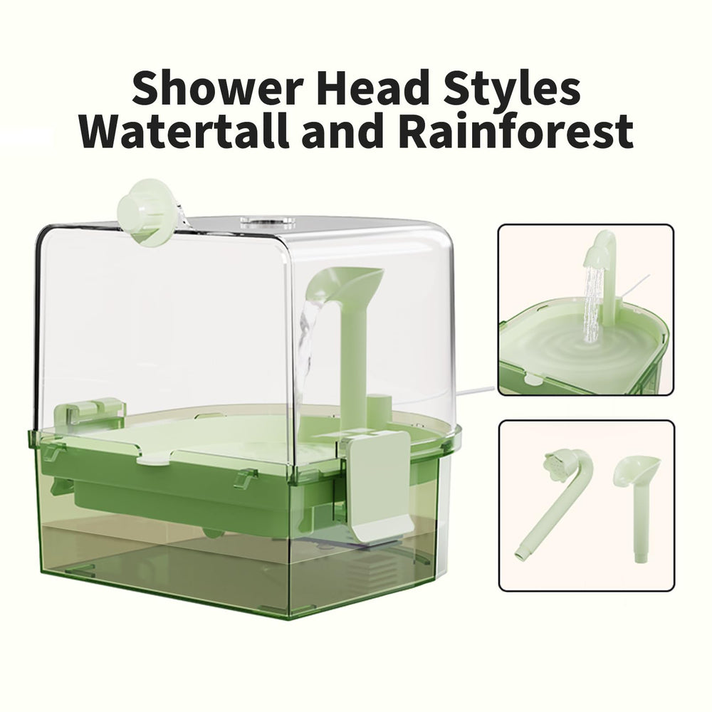 YOOSO WING two modes rainfall and cascade for varied bathing.