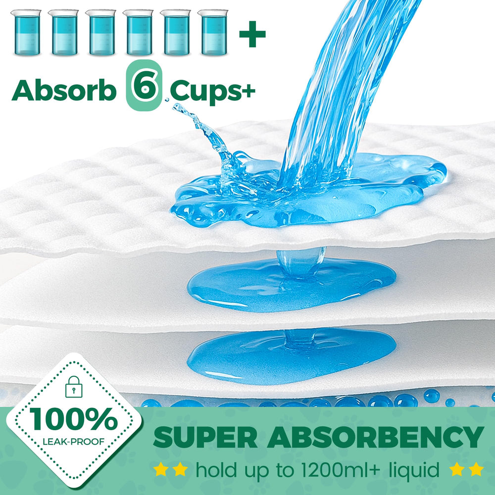 YOPETKI leak-proof bottom protects hardwood and carpets.