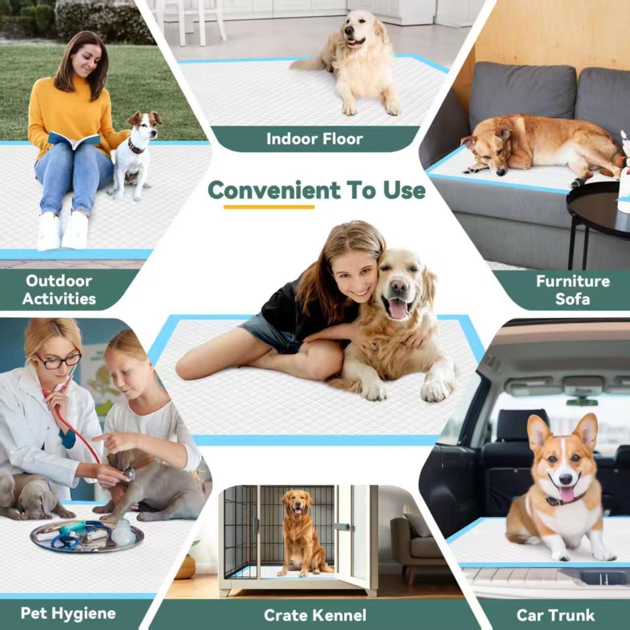 YOPETKI use on floors, sofas, and car seats.