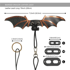 Yosadol Batwing Wings on harness for striking look and support