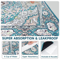YOSEPATI 36x36 puppy pad showing leakproof, multi-layer protection for reliable housebreaking.