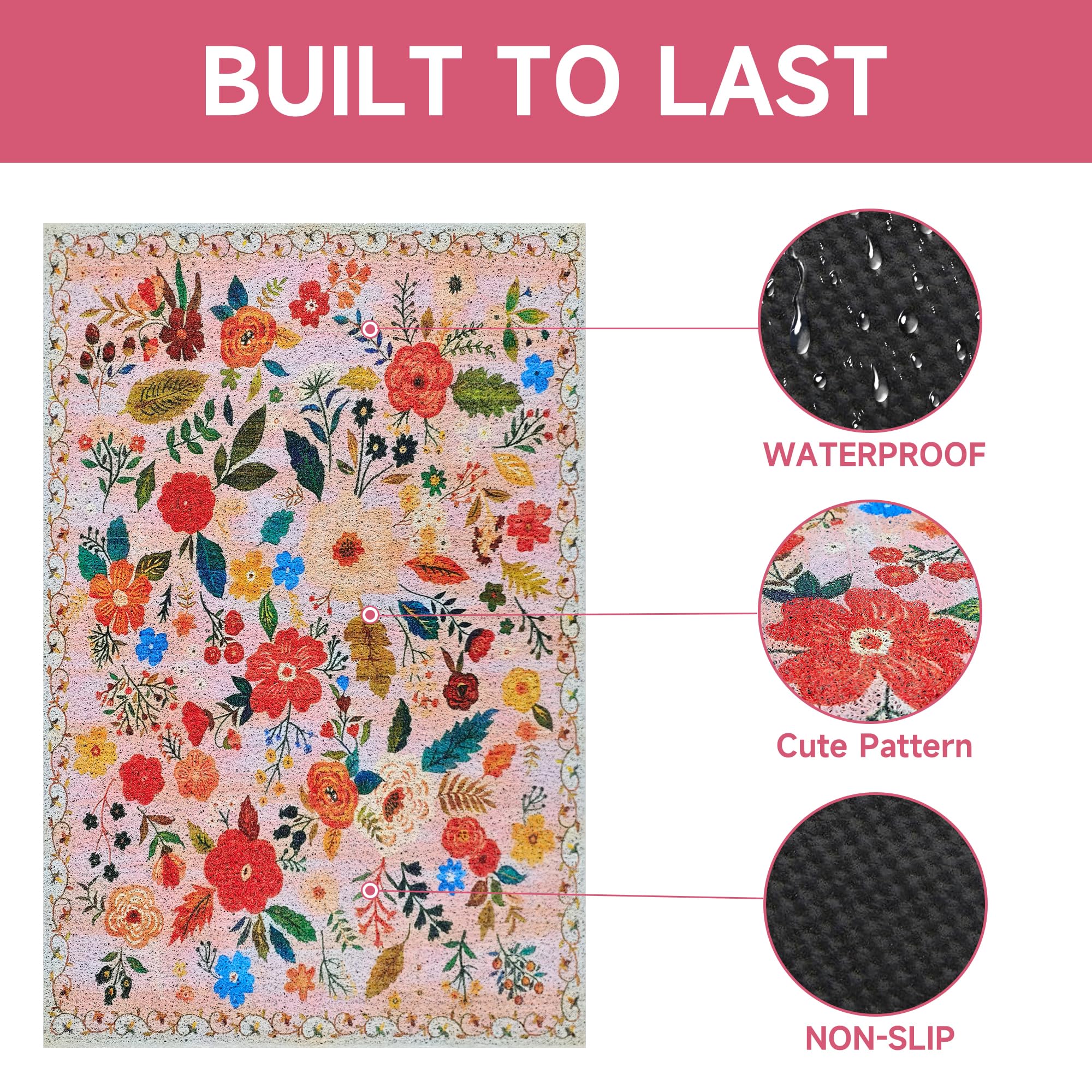 YOSEPATI waterproof mat protects floors from spills and urine