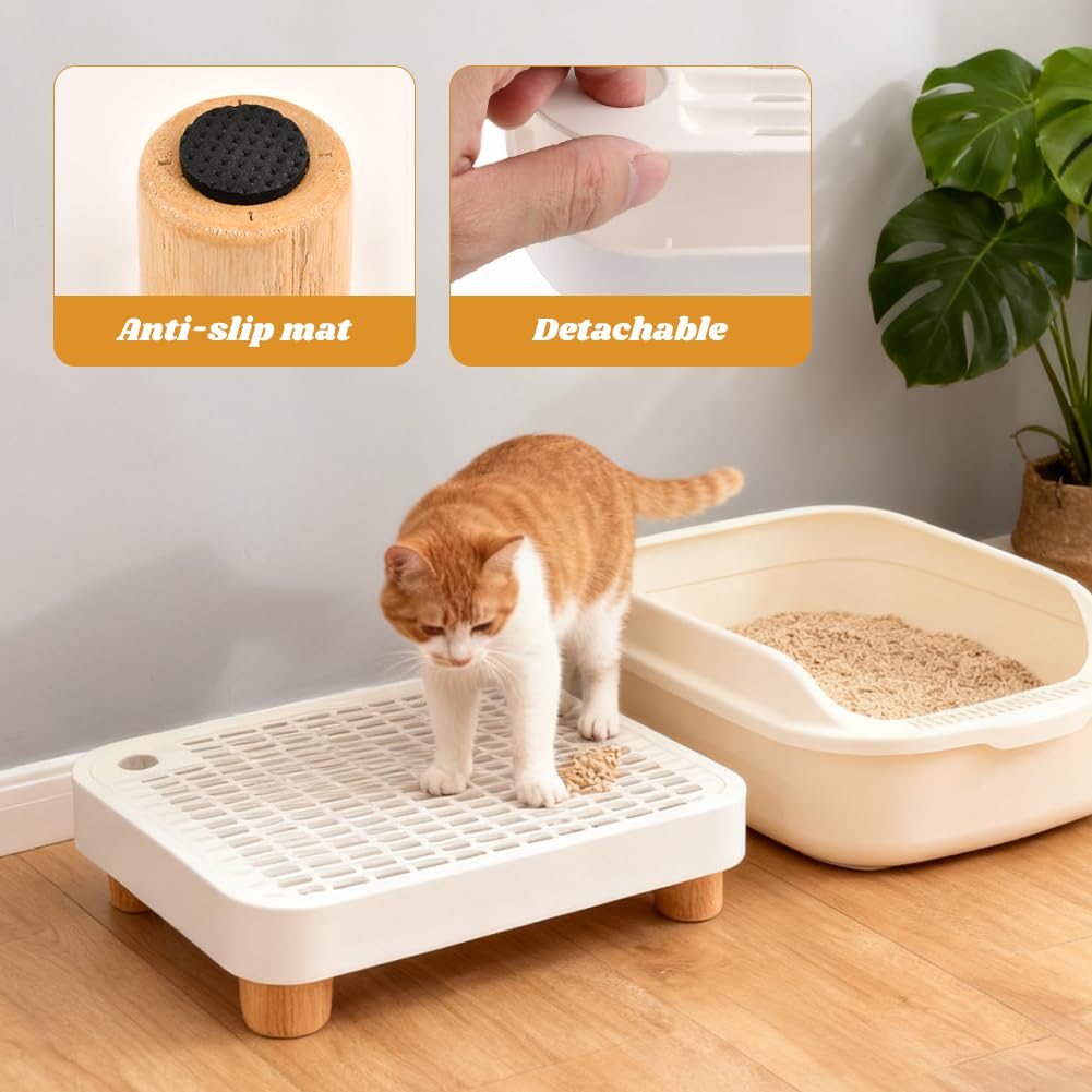 YOSINXU EVA waterproof base protects floors from spills under the step.