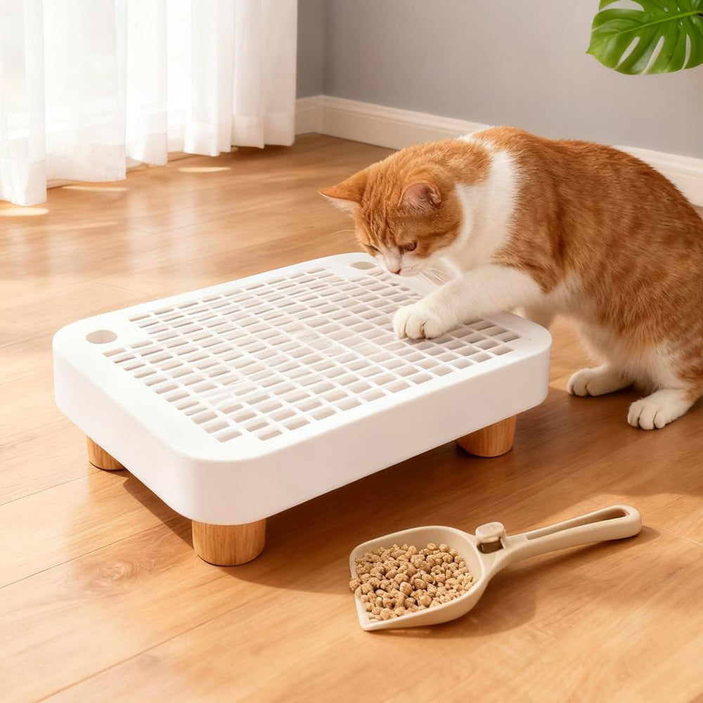 YOSINXU floor protection minimizes mess around the litter area.