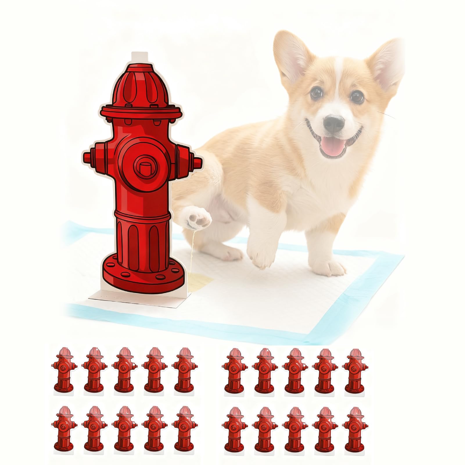 Yosoo Health Gear hydrant post training guide for small dogs, ideal for guiding potty training.