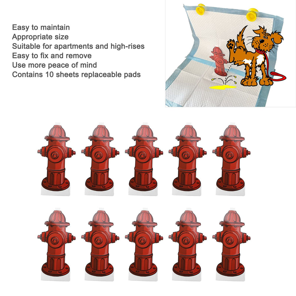 Small-dog friendly hydrant guide by Yosoo Health Gear for home potty training.