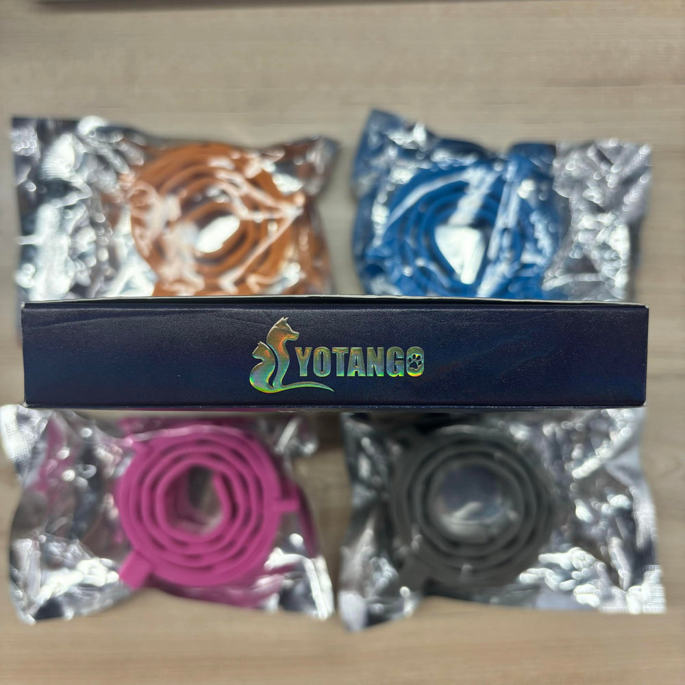YOTANGO adjustable cat flea collar fits different sizes comfortably