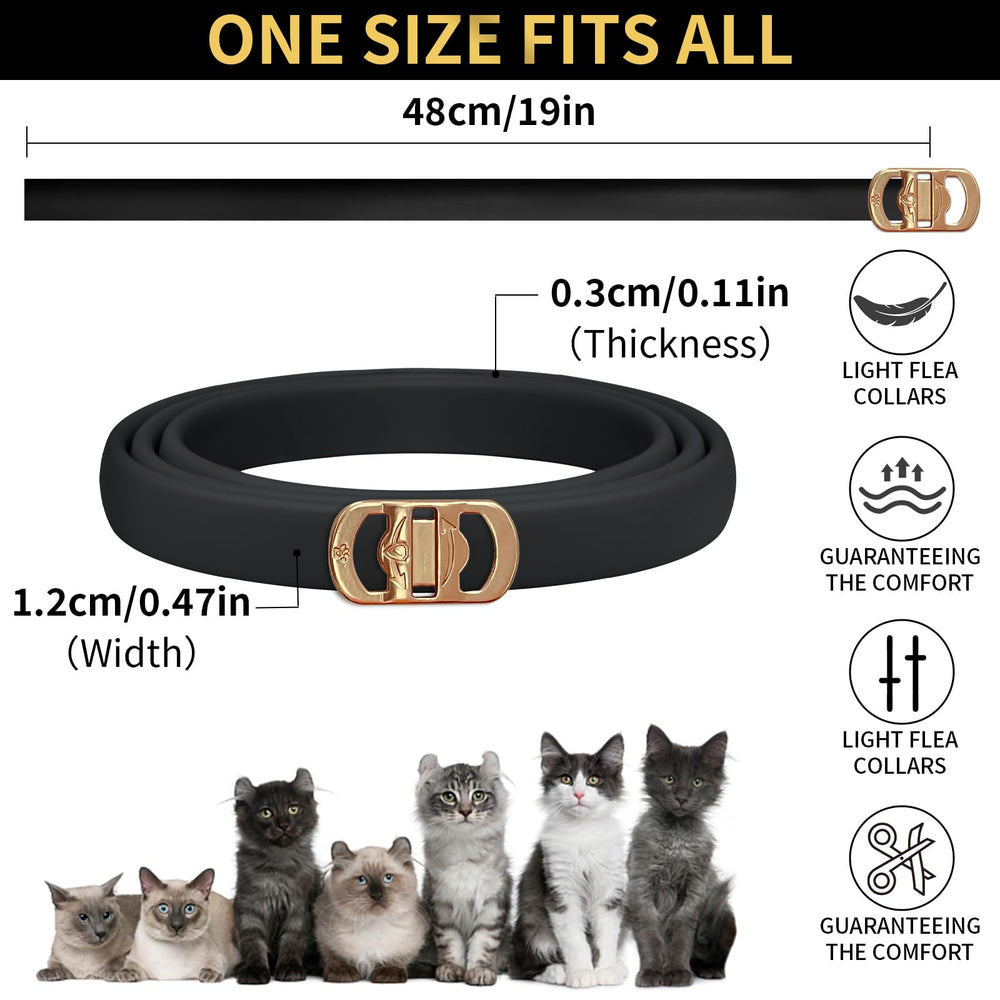YOTANGO collar extended to 19 inches for flexible sizing.