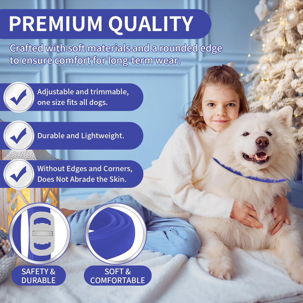 YOTANGO waterproof dog collar texture for rain and water play.