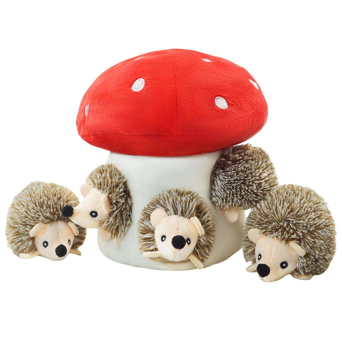 YOUBEMAGIC hide and seek tree trunk for interactive dog play.