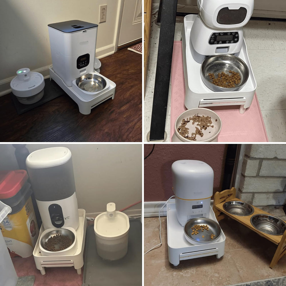 Youeon stand can be placed flat on the floor for versatility.