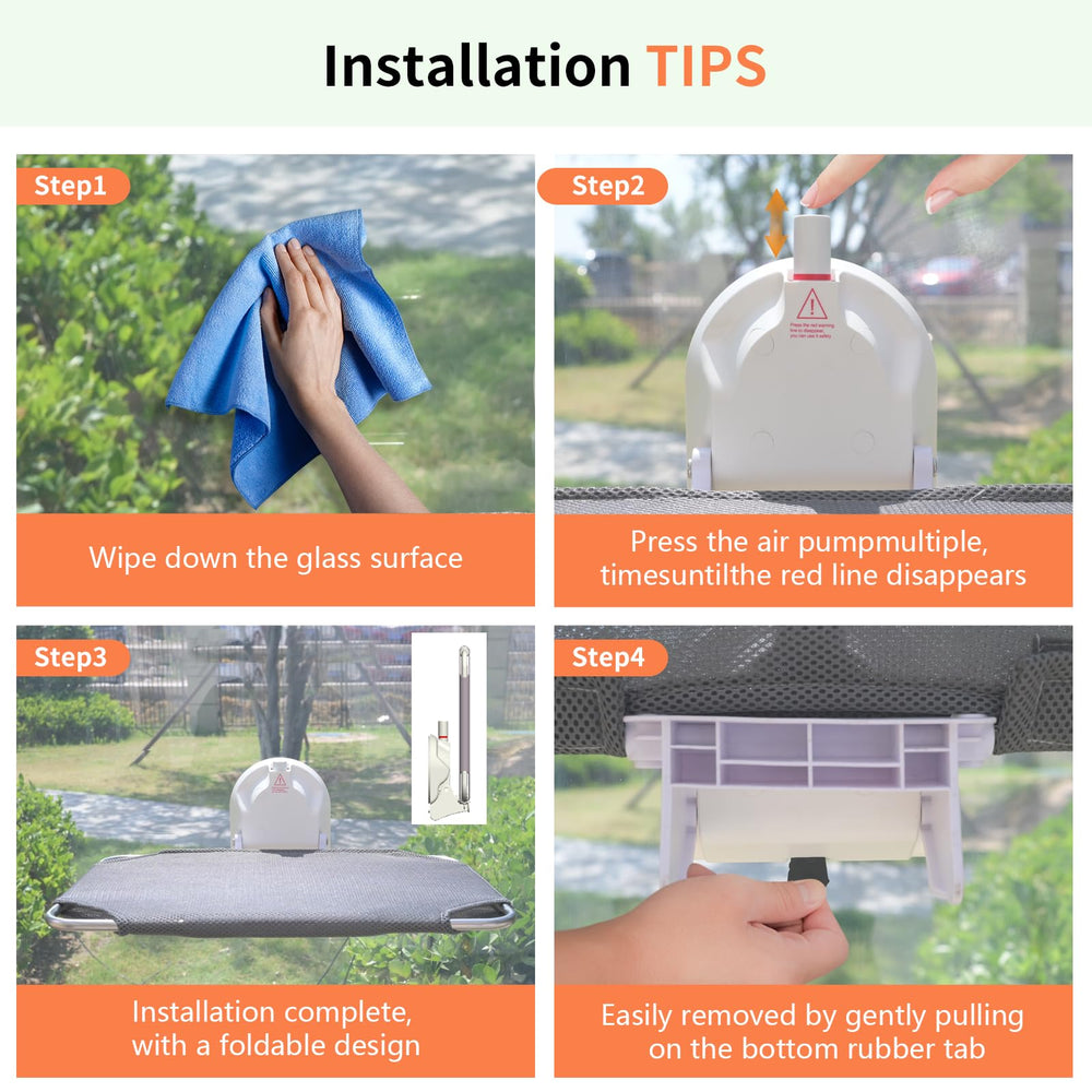 Youmtool narrow-window design supports up to 60 lbs securely