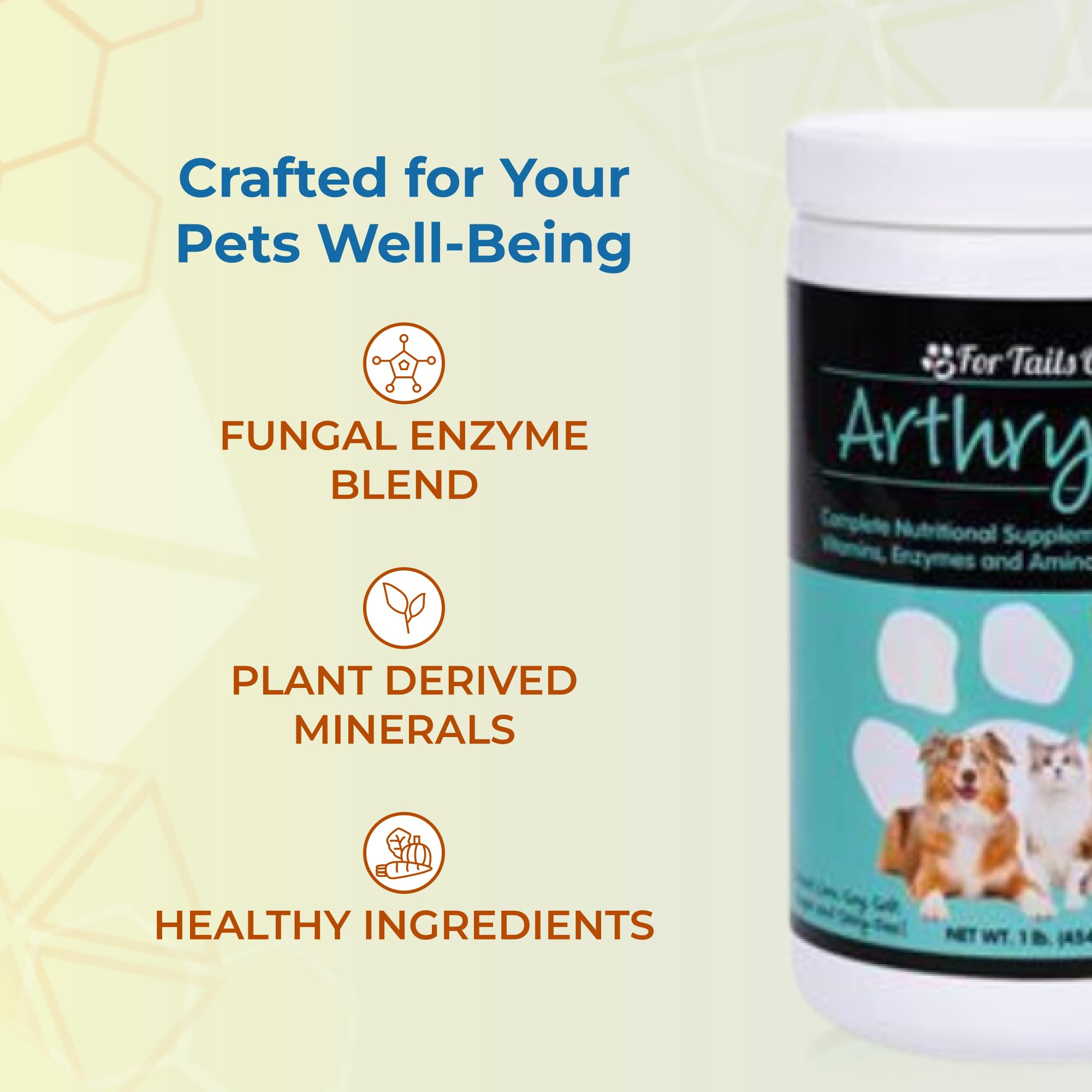 Youngevity Arthrydex Complete dog-cat bone-support image highlights joint care.