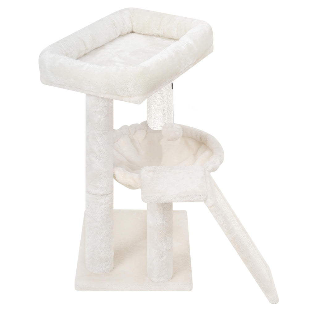 YOUPETSER cat tree durable pet-safe materials in beige