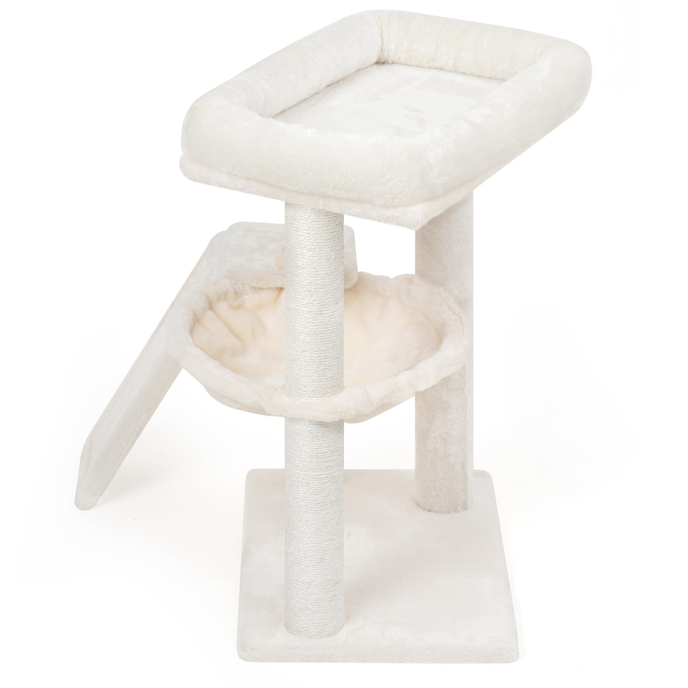 YOUPETSER cat tree space-saving design in beige