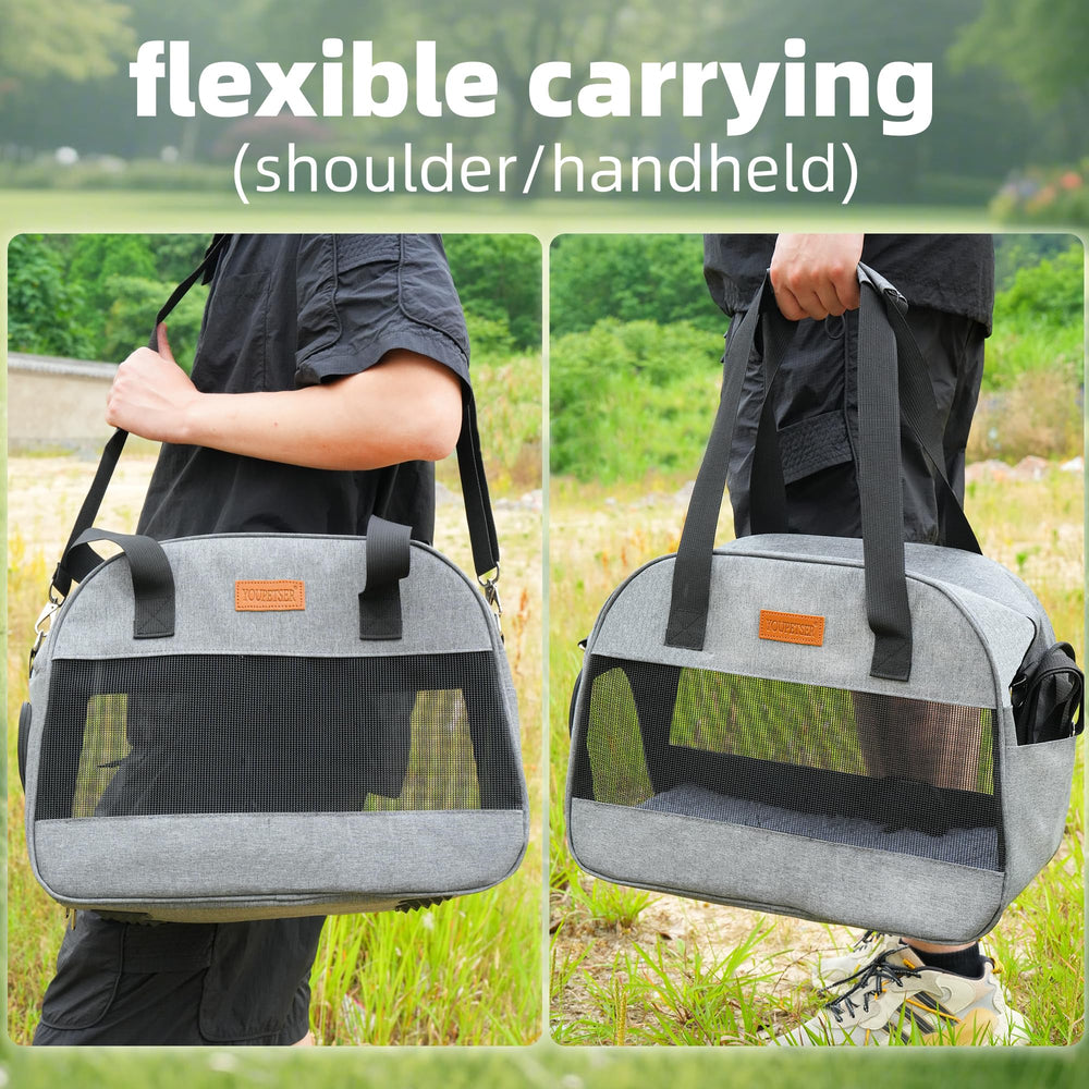 YOUPETSER cat carrier airline approved size for easy flights