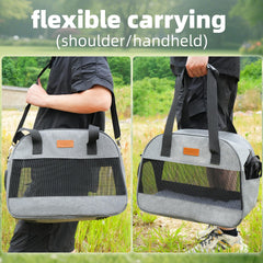 YOUPETSER cat carrier airline approved size for easy flights