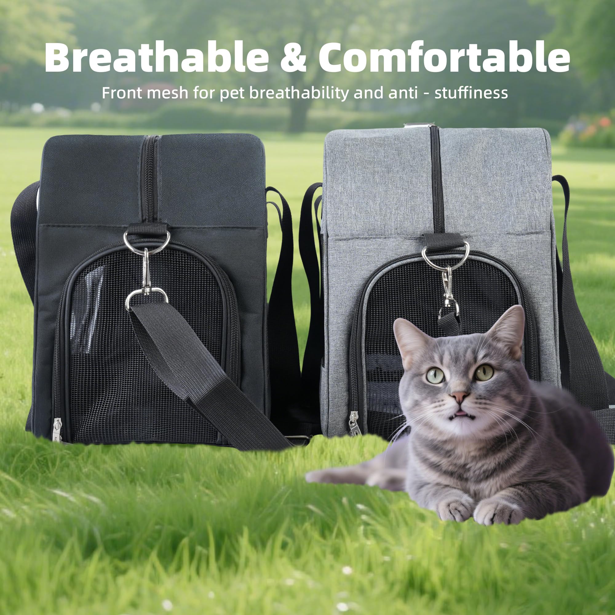 YOUPETSER cat carrier lightweight travel for quick trips