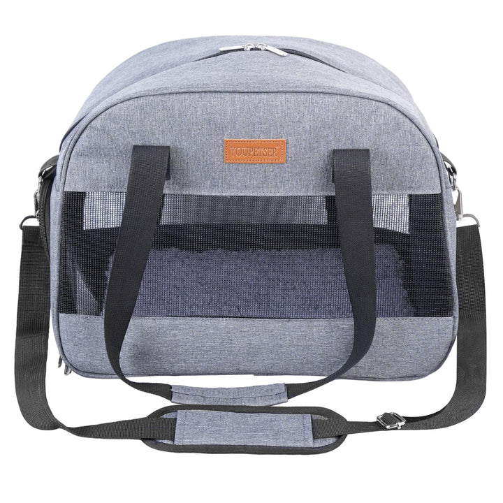 YOUPETSER cat carrier with sturdy frame under seat for secure travel