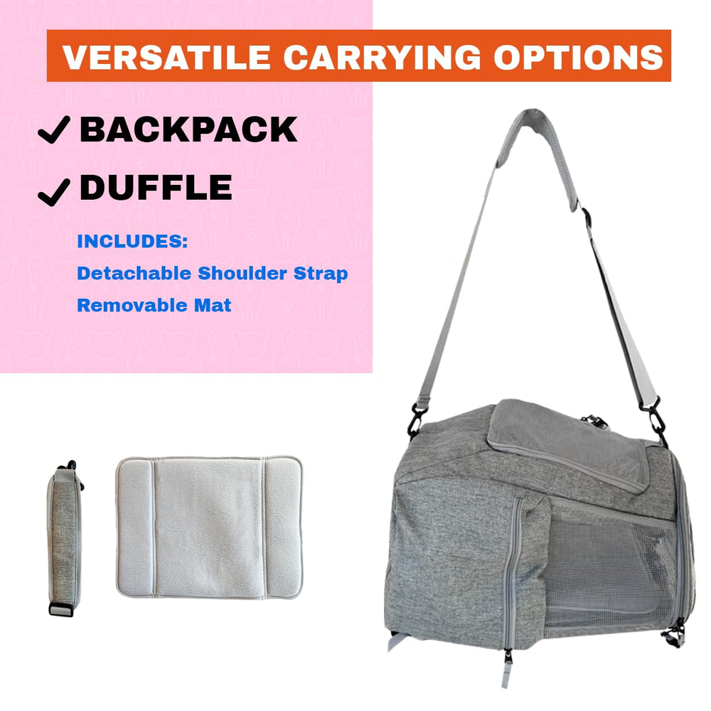 Your Cat Backpack Travel Cat Navigator bag ventilation mesh for comfort.
