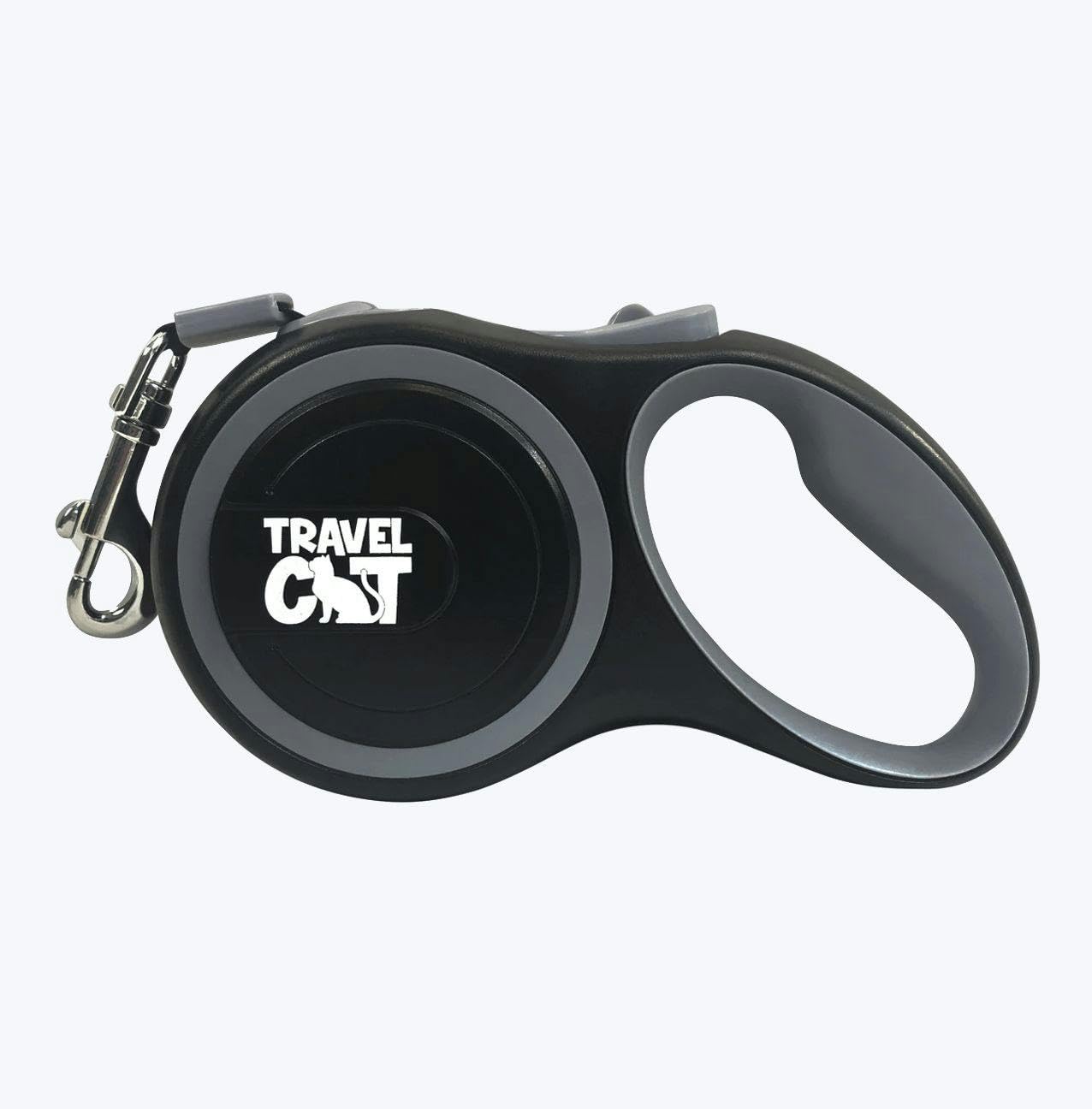 Your Cat Backpack leash with release and lock button for adjustable control.