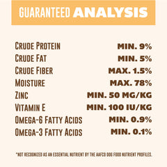 Your Pet's Kitchen wet dog food cups USA-made recipe crafted with quality ingredients.