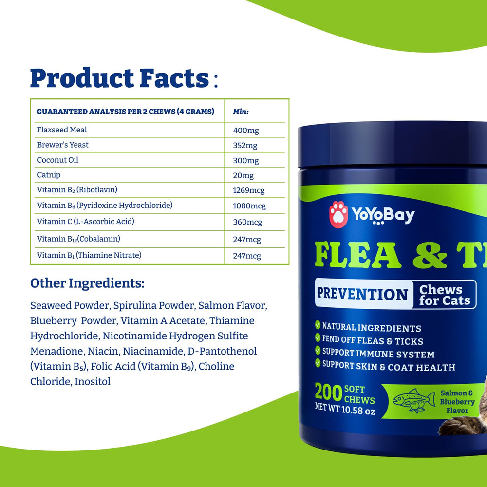 YoYoBay chews support digestion and overall health during flea season