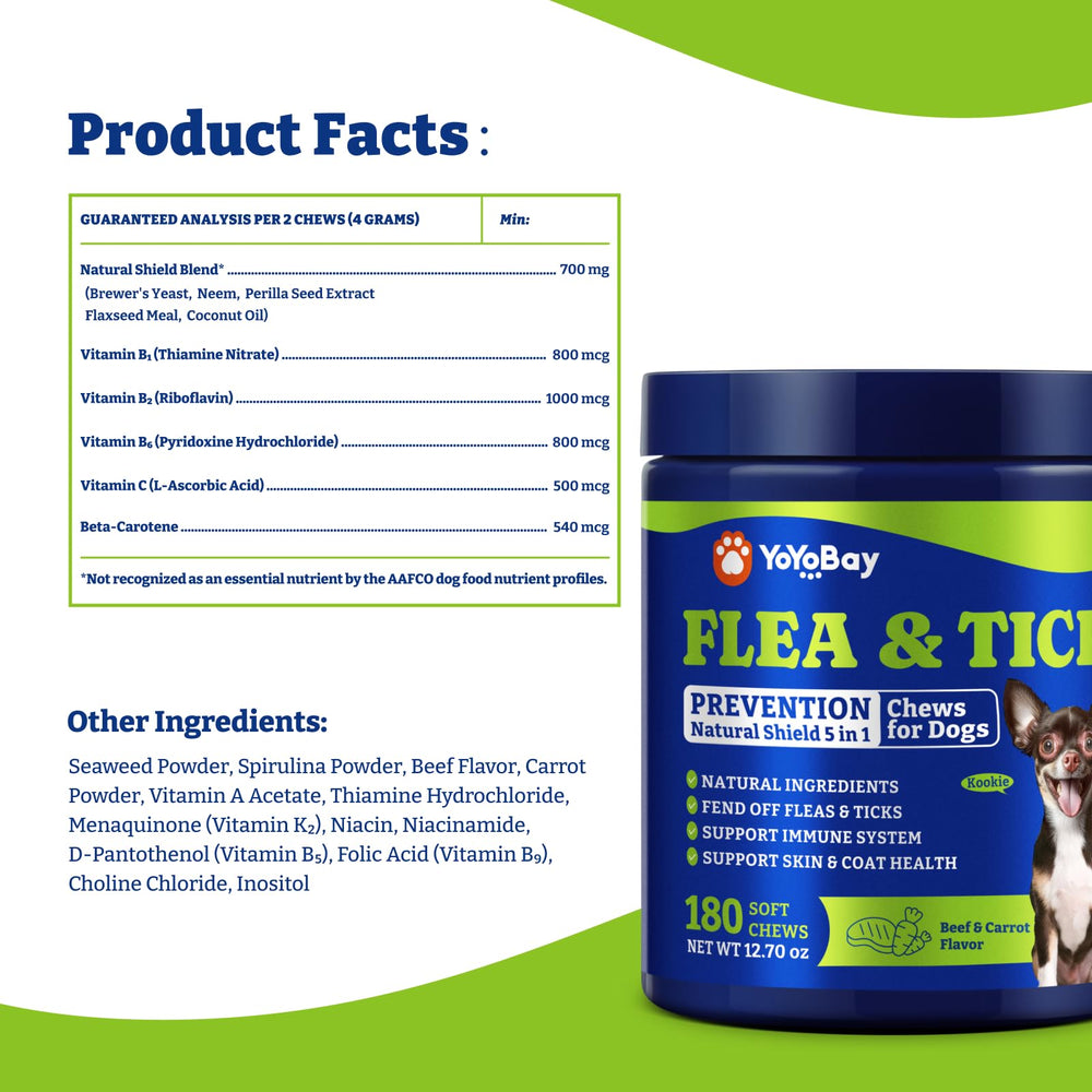 YoYoBay beef carrot flavor aids easier daily dosing.