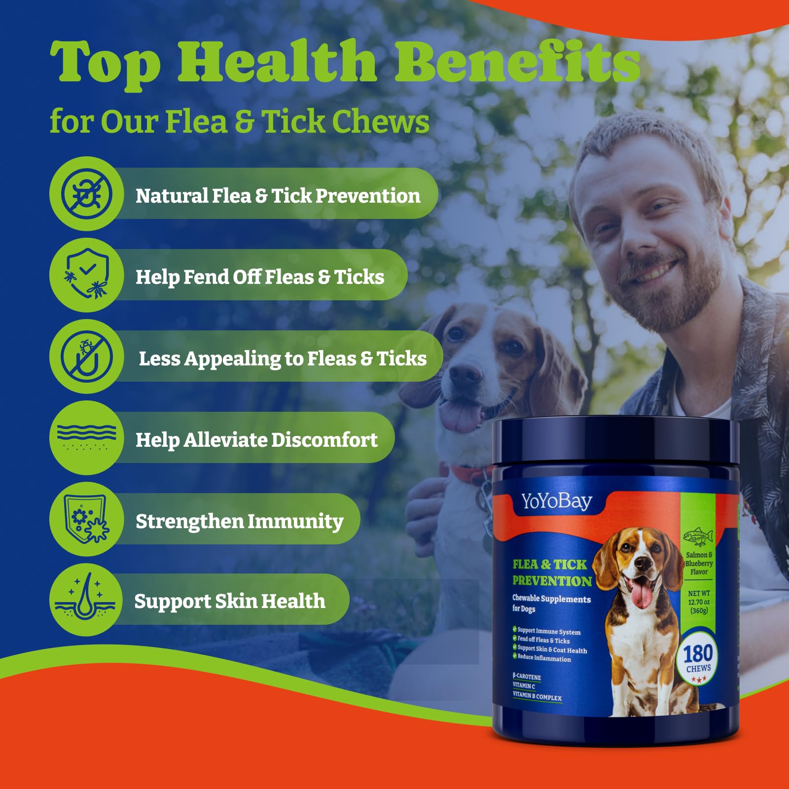 YoYoBay skin-health chew promoting shiny coat and comfort
