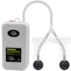YQMIGU small aerator for bait bucket provides on-the-go live bait aeration.