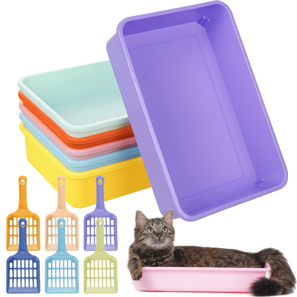 Ysglory small pet litter box with top-entry for easy access and clean paws.