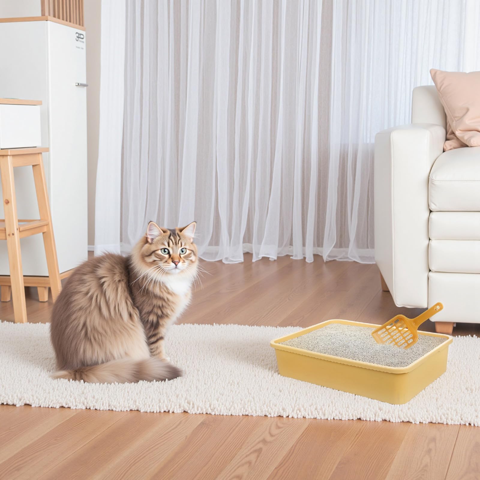 Ysglory with smooth edges protects paws during handling.