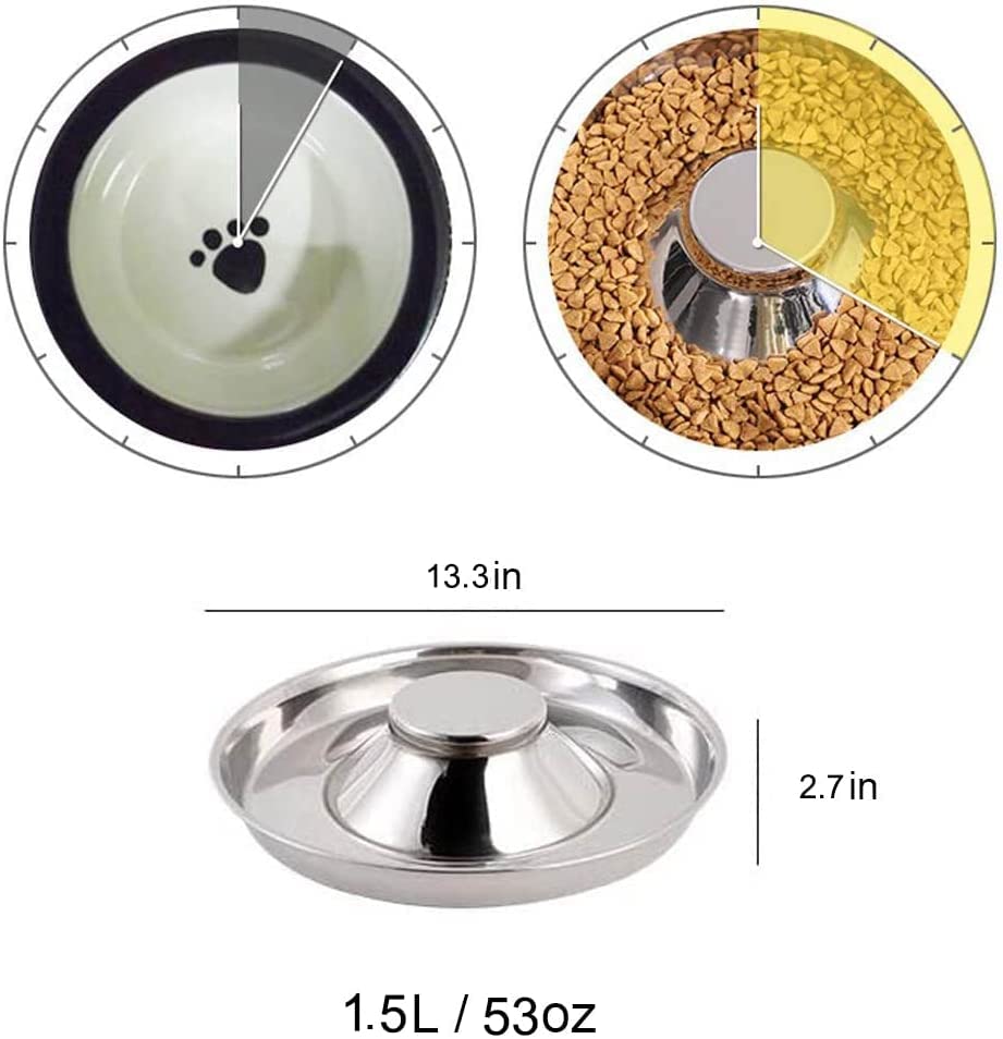 YUDANSI versatile feeding station for small dogs and cats in multi-animal homes.