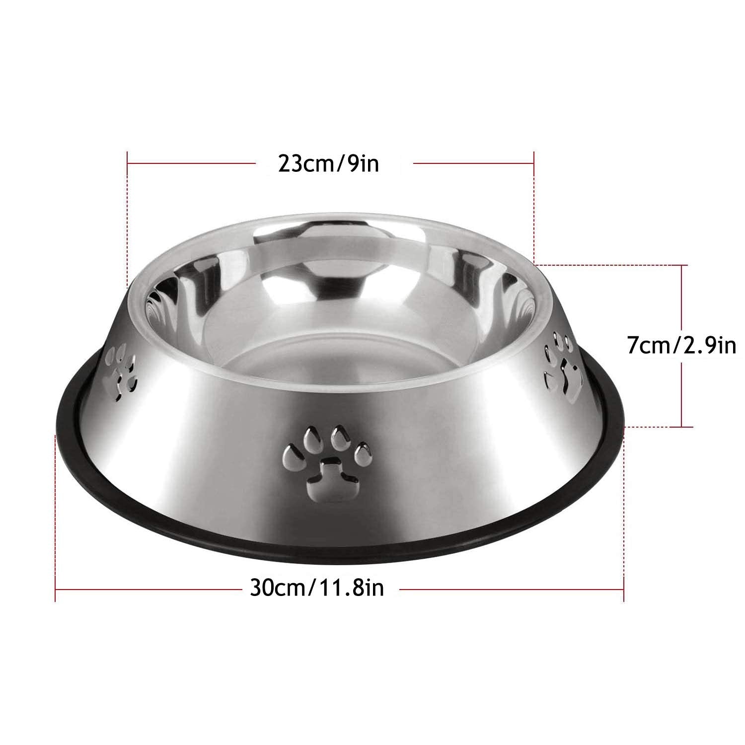 YUDANSI large-capacity bowl ideal for big dogs' meals and hydration.