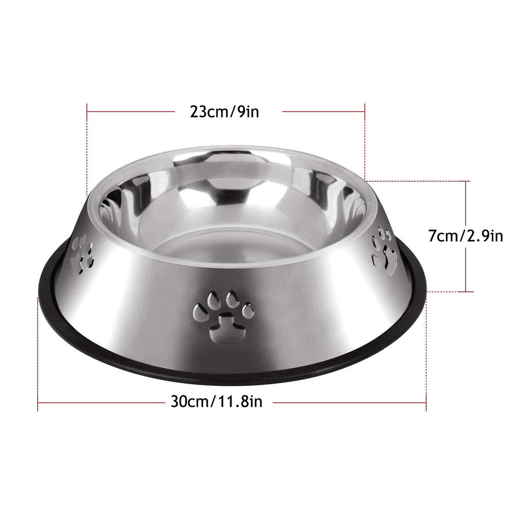 YUDANSI large-capacity bowl ideal for big dogs' meals and hydration.
