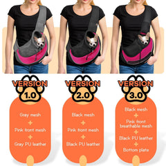 YUDODO adjustable-strap for secure hands-free carrying of small pets