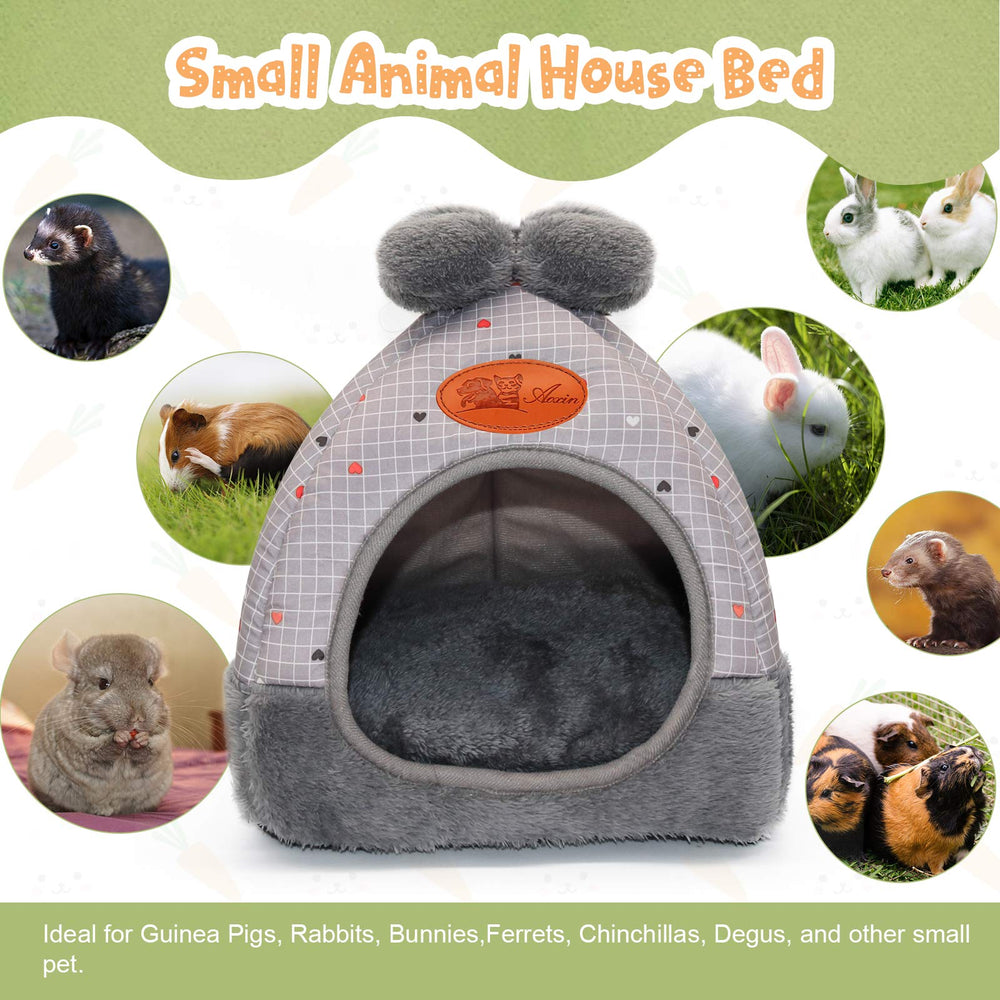 YUEPET cave bed with wide entrance for easy pet access.