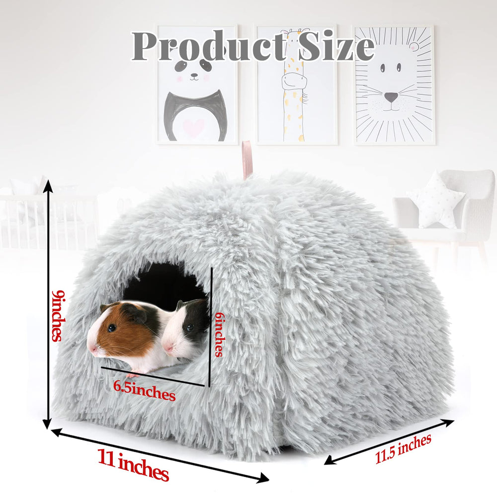 YUEPET compact hideout sized 11x11.5x9 inches for a snug retreat.