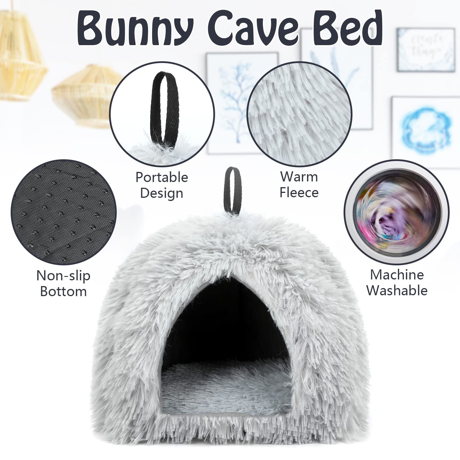 YUEPET interior cushion image, removable and easy to clean padding