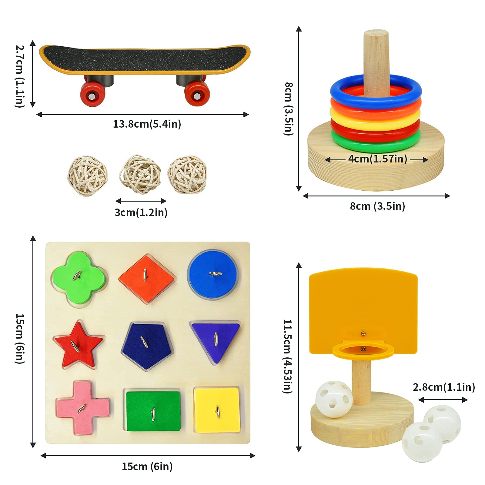 YUESUO bird basketball toy supports coordination and active engagement