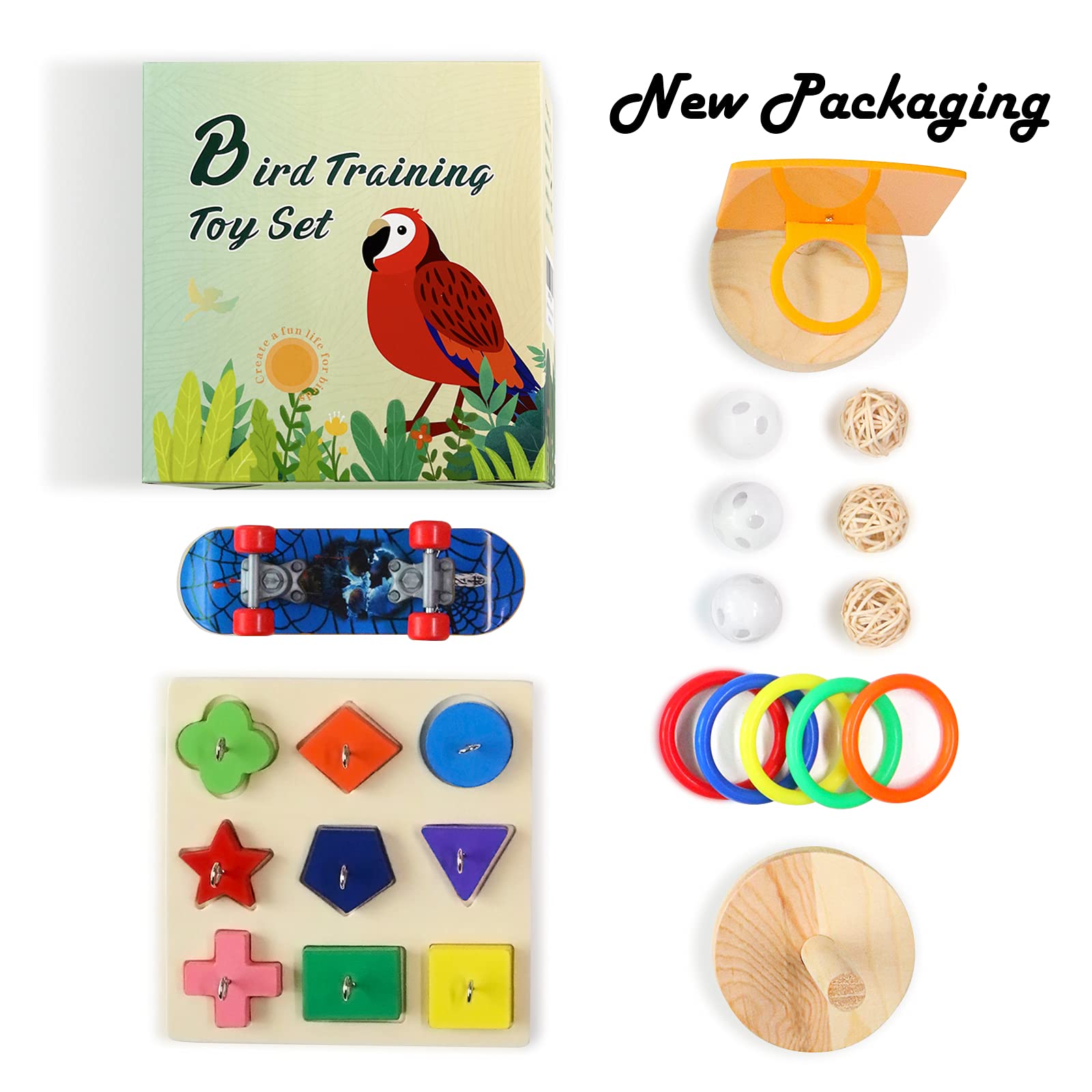 YUESUO entertaining toys variety provides diverse enrichment for daily routines
