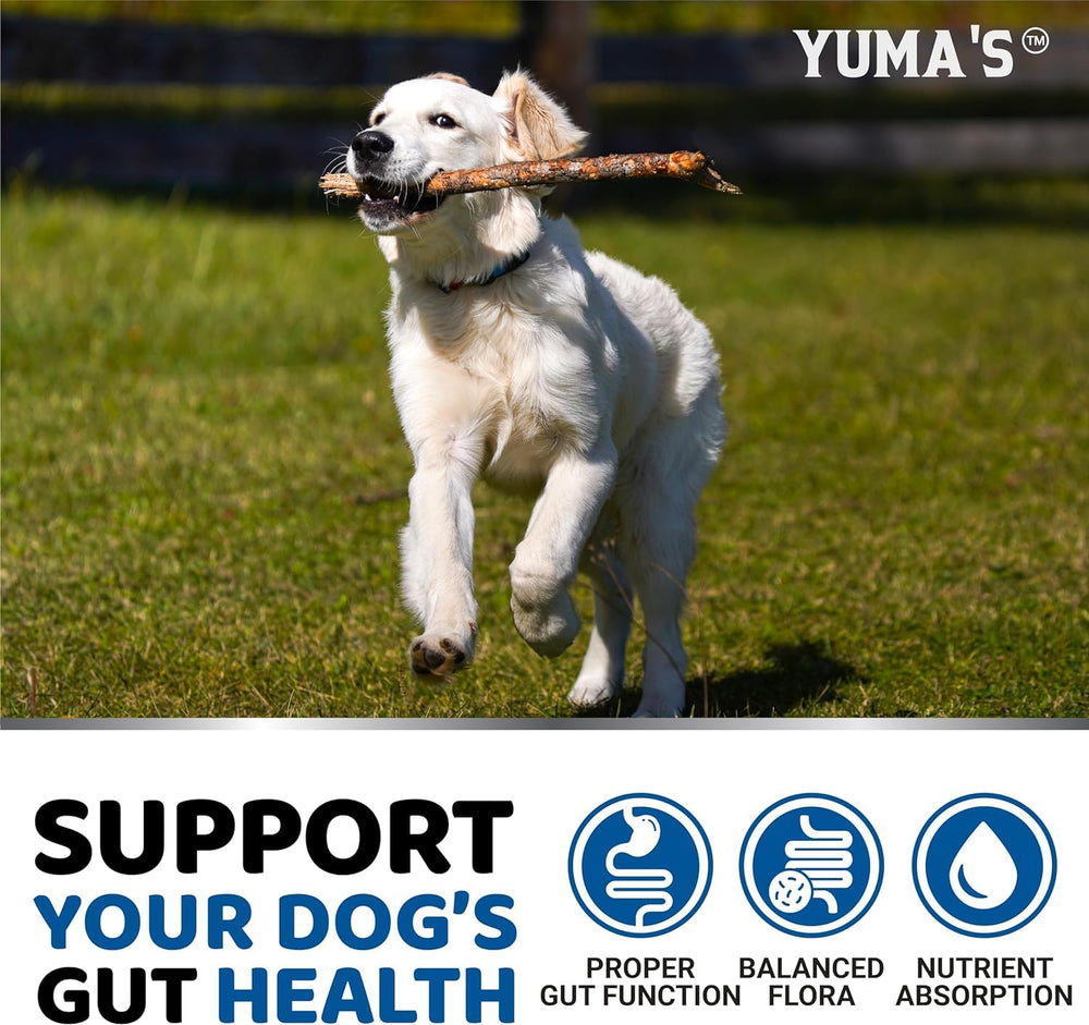 Front view of YUMA'S packaging highlighting key features.