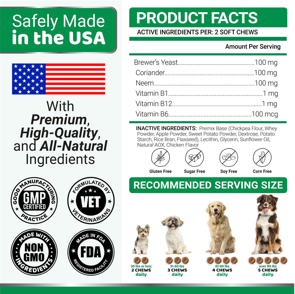 YUMA'S soft chews are tasty and easy to dose during meals.
