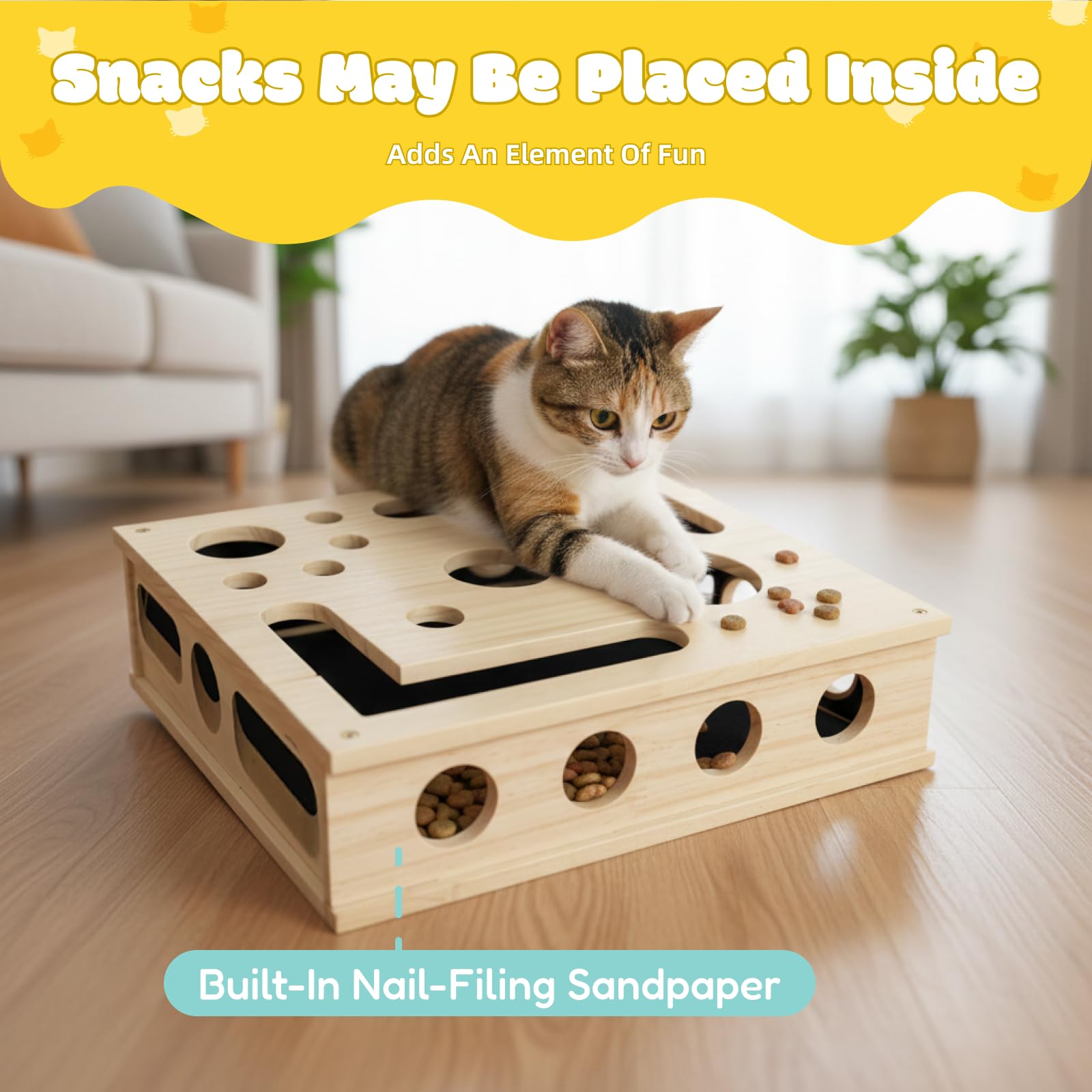 Yumcute quick-assembly design shown with setup steps