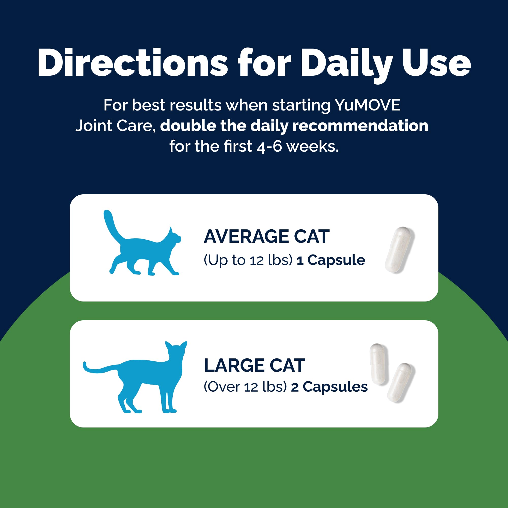 YuMOVE senior cat enjoying easy daily dose with the product.