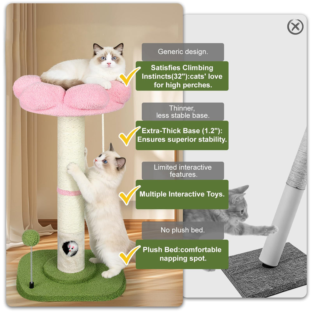 Yungaspy sisal ball hanging toy adds interactive fun to the tree