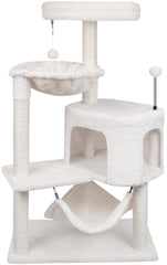 YUNIQUE cat tree base board offering stable wall placement for added safety.
