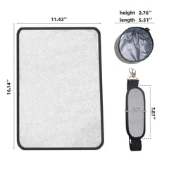YUNIQUE carrier side mesh panels provide airflow and comfort during outings