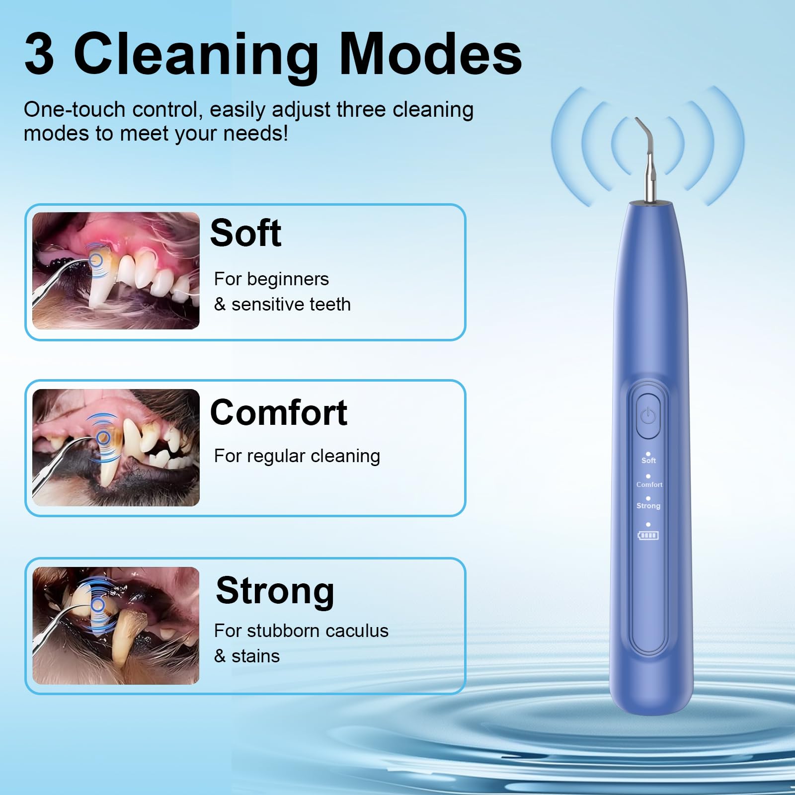 YunLuna USB-rechargeable cleaner, long runtime, convenient at-home sessions.